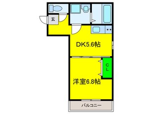 Feriz諏訪ノ森の物件間取画像